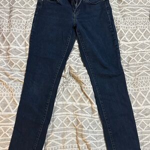 Women's Dark Blue Jeans